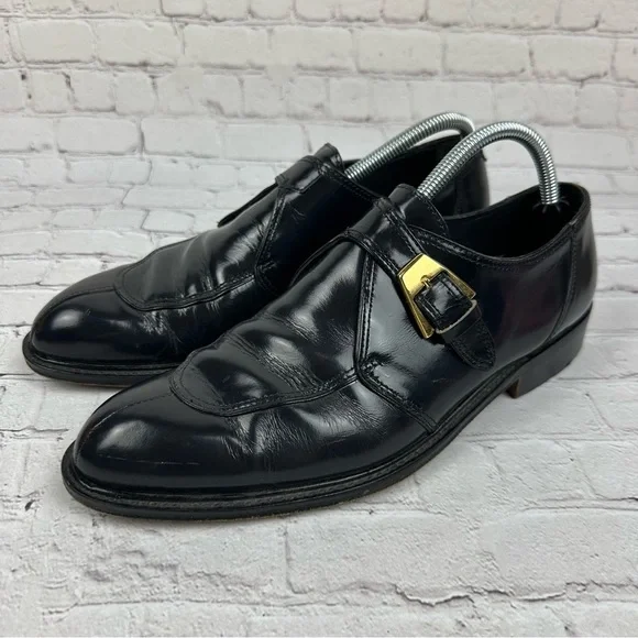 David Eden | Shoes | David Eden Monk Strap Leather Black  display picture 1